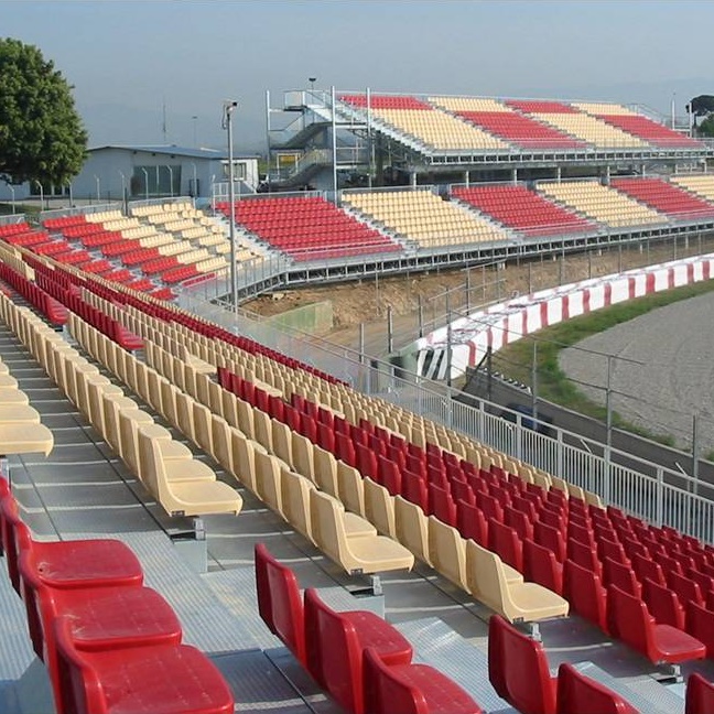 Permanent grandstand at the Circuit de Catalunya racing track (2006)