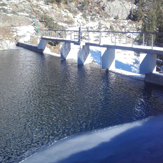 Centrale hydroélectrique à Arcalís (Andorre)