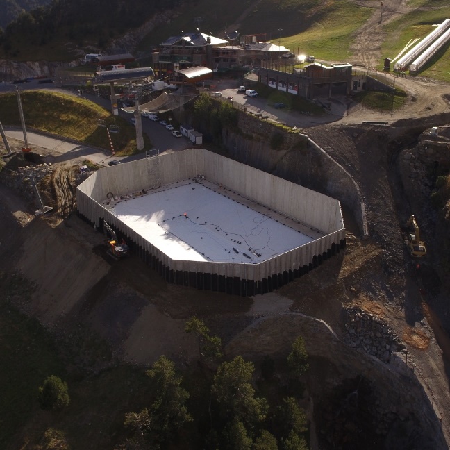 CONSTRUCCIÓ DIPÒSIT D‘AIGUA A ARINSAL